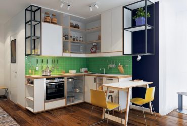 Những mẫu phòng bếp hiện đại phù hợp với không gian căn hộ nhỏ