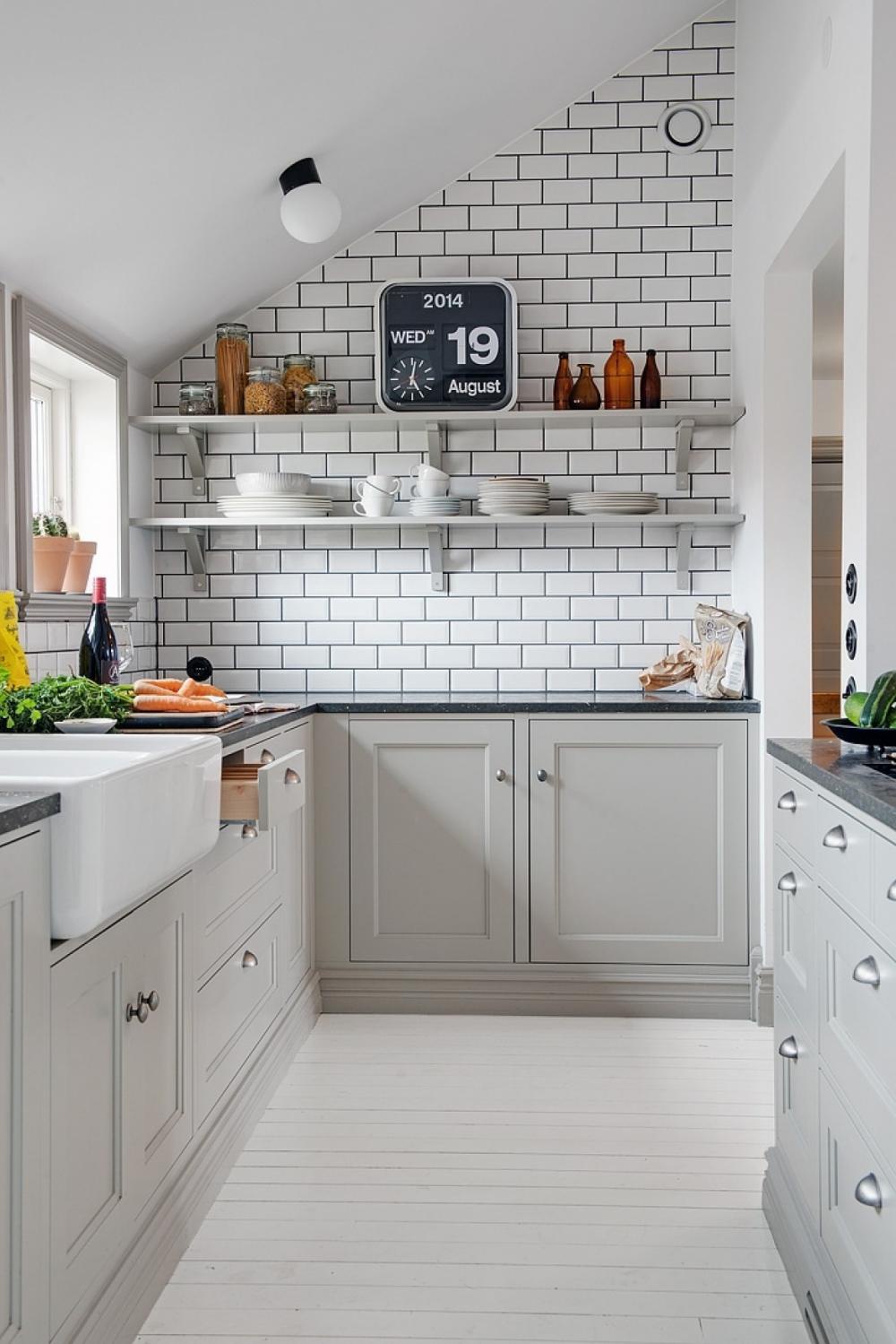Những mẫu phòng bếp hiện đại phù hợp với không gian căn hộ nhỏ