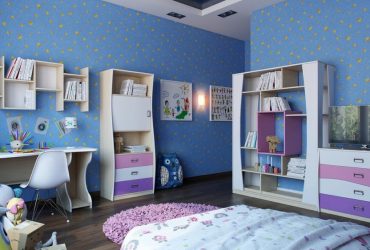 Những mẫu thiết kế phòng ngủ ngập tràn sắc màu cho bé yêu